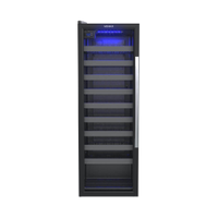 Adega Venax Piubella 50 Garrafas Preto Porta Invertida - 110V