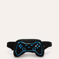 Pochete infantil game preta