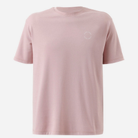 Camiseta juvenil com algodão estampada rosa