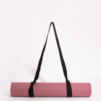 Tapete esportivo para yoga rosa
