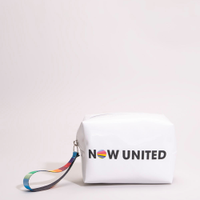 Necessaire infantil estampada now united branca