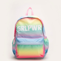 Mochila infantil tie dye multicor