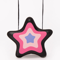 Bolsa infantil estrela preta