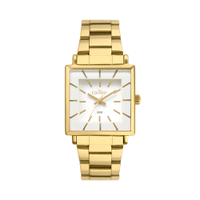 Kit relógio feminino condor analógico co2035exmk4b dourado