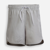Bermuda boardshort infantil lisa cinza
