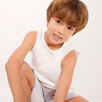 Regata de algodão infantil off white
