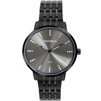 Relógio mondaine 32666lpmvpe2ka analógico preto
