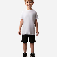 Camiseta de algodão juvenil los angeles off white