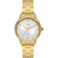 Relógio orient fgss0226 s2kx analógico dourado