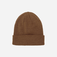 Gorro masculino básico marrom