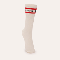 Meia wilson cano longo de viscose off white