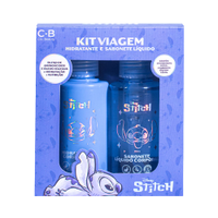 Kit de sabonete e hidratante corporal stitch