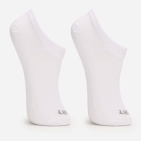 Kit de 2 meias infantis cano curto lupo branco