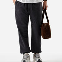 Calça masculina jogger moletom cinza