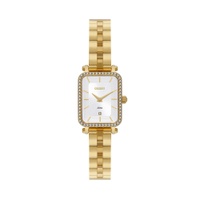 Relógio feminino orient analógico lgss0066 s1kx dourado