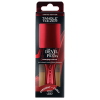 Mini escova de cabelo tangle teezer desembaraçadora o diabo veste prada 2 vermelha