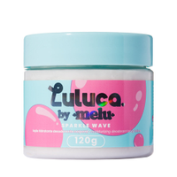 Loção hidratante desodorante corporal luluca by melu sparkle wave bubble girl