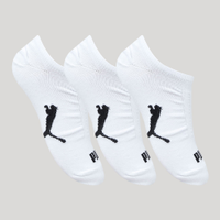 Kit de 3 Meias Masculinas Puma Soquete Branco