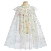 2026 New Kids Soft Cape Baby Girl Christmas Halloween Birthday Party Dress Up Cosplay Costume Princess Cloak For Little Girls