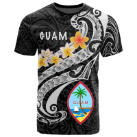 Summer Casual 3D Printed T-shirt Hawaii Round Neck Short Sleeved Top Street T-shirt