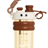 500ML Children Cartoon Pattern Water Cup Children's Direct Drinking Water Bottle With Straw Kids Outdoor Activities Bottles