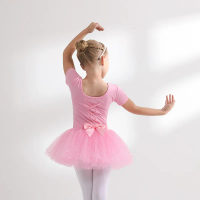 Girls Ballet Tutu Dress Dance Dress for Toddlers Kids Gymnastic Leotard Dresses With Full Lining Cotton Ballet Closed Crotch