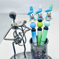 10PC DIY 3D Cartoon Silicone Beads Nipple Chain Bead Pen Beads Jewelry Accessories Focal Beads Food Grade Silicon To Baby toys