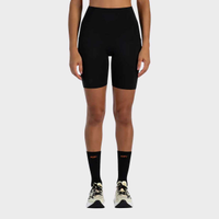 Bermuda Olympikus Corre 6 F Com Bolso Feminina Preta e Prata