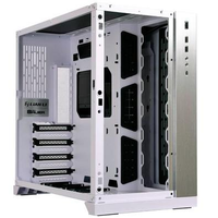 Gabinete Gamer Lian Li PC-011 Dynamic, Mid Tower, ATX, Lateral e Frontal em Vidro Temperado, Sem FANs, Branco - PC-O11 DYNAMIC WHITE