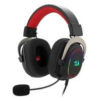 Headset Gamer Redragon Zeus X, Chroma Mk.II, RGB, Som Surround 7.1, Drivers 53mm, USB, Preto e Vermelho - H510-RGB