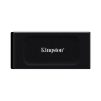 SSD Externo Kingston XS1000, 2TB, USB 3.2 Gen 2x2, Portátil, Leitura: 1050 MB/s, Gravação: 1050 MB/s, Preto - SXS1000/2000G