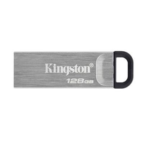 Pen Drive 128GB Kingston DataTraveler Kyson, USB 3.2 Gen 1, Leitura de 200MB/s, Metal - DTKN/128GB