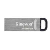 Pen Drive 256GB Kingston DataTraveler Kyson, USB 3.2 Gen 1, Leitura de 200MB/s, Metal - DTKN/256GB