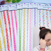 Acrylic Crystal Rhinestone Stickers Self Adhesive Gems for Kids DIY Bracelet Craft Handmade Decor Wholesale Factory Direct