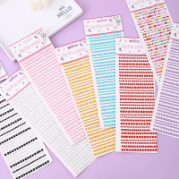 Mixed Sizes Acrylic Diamond Stickers Self Adhesive Rhinestone Gems for DIY Phone Case Water Bottle Decoration Crafts