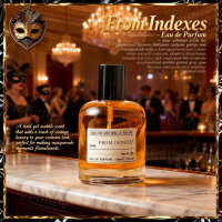 Evening Spicy Elegance Eau De Parfum, Warm Woody Notes Transparent Bottle, Formal Wear, Long Lasting for Sophisticated Users