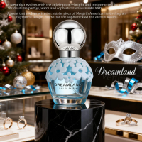 Home Calming Floral Citrus Eau De Parfum, 30ml Silver Cap Blue Bottle, Indoor Relaxing Moments, Gentle Vibe for Cozy Quiet Days