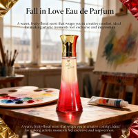 Romantic Plum Iris Eau de Toilette 100ml, Long Lasting Sweet Fruity Floral Scent, Romantic Accent for Cherry Blossom Moments