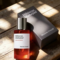 3.4oz/50ml Maison Crivelli Hibiscus Mahajad Unisex Perfume Spray | Long-lasting Floral, Rose, Leather, Vanilla Fragrance, Ideal