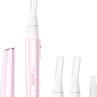 Facial Hair Removal for Women, Painless Eyebrow Trimmer with Pivoting Head, Electric Body Hair Remover for Face Neck Chin