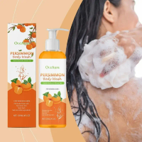 Persimmon Body Wash For Body Odor Control Cleansing Body Deodorizing Moisturising Body Wash For Eliminating Body Odor 120ml