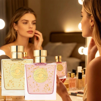 Paris Dream Goddess Fragrance Spary for Women 50ML Long Lasting Eau de Parfum Spray Elegant Floral Fragrance Charming Lady