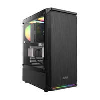 Gabinete Gamer Gamdias Aura GC8, Mid Tower, ARGB, ATX, Lateral em Vidro Temperado, 1x FAN, Preto - AURA GC6 ARGB