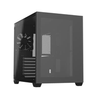 Gabinete Gamer FSP CMT380 Mid Tower, ATX, Lateral em Vidro Temperado, Preto - CMT380B
