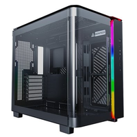 Gabinete Gamer Montech King 95, Mid-Tower, ATX, Vidro Duplo Temperado, Sem Fans, Preto - KING95BK