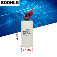 CBB60 450V 10UF+30UF 450VAC four wire dual capacitor electric hoist lifting pole motor crane starting capacitor