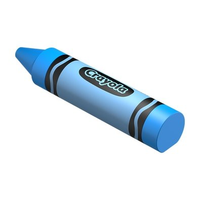 Pen Drive 64GB SanDisk Crayola USB-C Flash Drive, Cerulean Blue - SDCZIC-064G-G46B