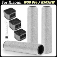 For Xiaomi Truclean W30 Pro/E303HW Wet Dry Vacuum Cleaner Robot Accessories Main roller brush HEPA Filter Replacement Kit