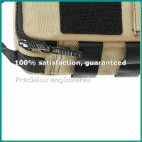Heavy Duty Small Tool Bag Pouch Portable Utility Organizer Case Perfect for EDC, Motorcycle, Road Bike, Electricians-A07G