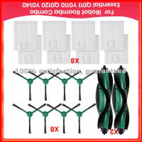 Accessories Kit for Combo Essential Series Q011, Y0110, Q0120,Y0140 Robot Vacuum Replacement Parts-A13G